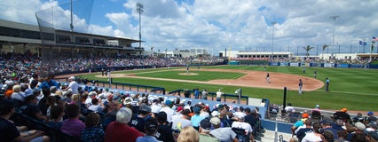 Seat view from Infield Box