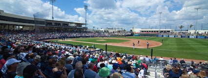 Seat view from Infield Box