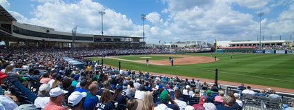 Seat view from Infield Box