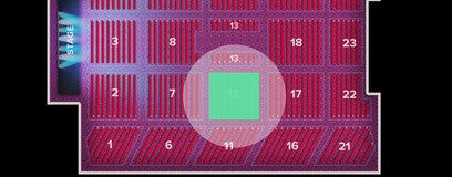 Seat view from Floor