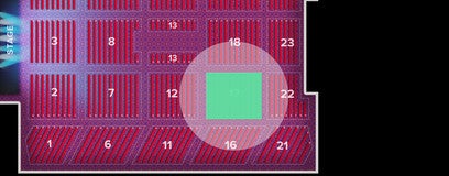 Seat view from Floor