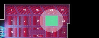 Seat view from Floor