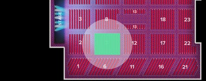 Seat view from Floor