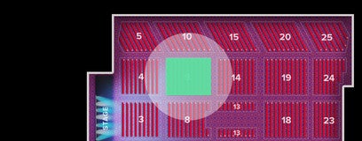 Seat view from Floor