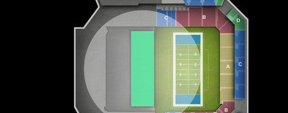 Seat view from Section