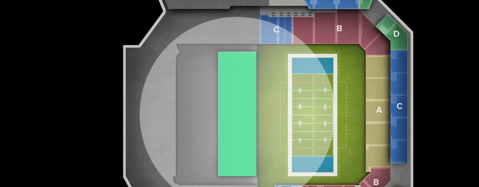 Seat view from Section