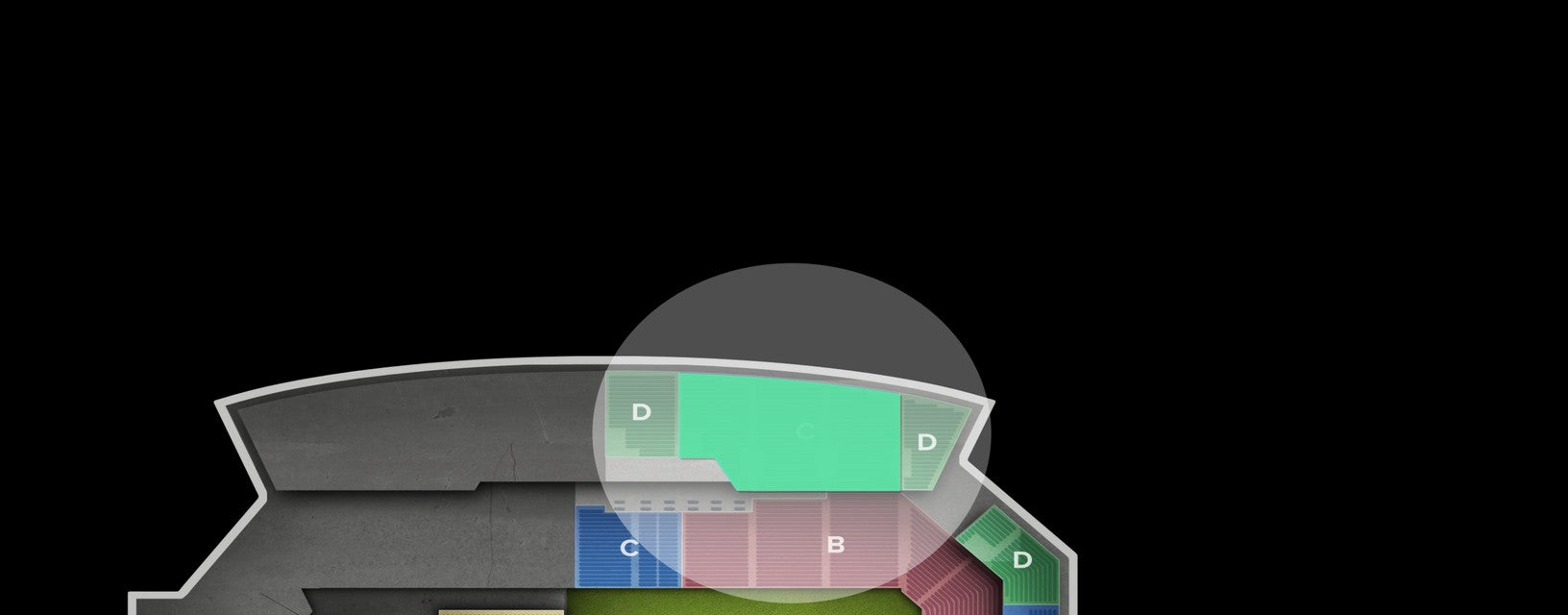 Seat view from Section