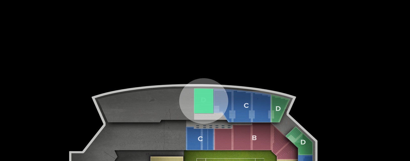 Seat view from Section
