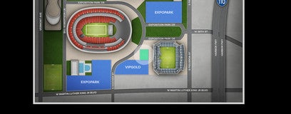 Seat view from General Admission