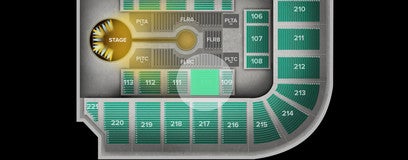 Seat view from Lower