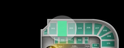 Seat view from Upper