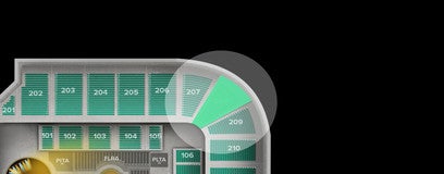 Seat view from Upper