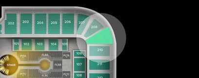 Seat view from Upper