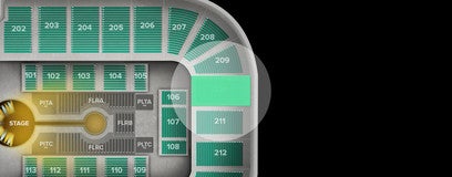 Seat view from Upper