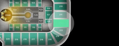 Seat view from Upper