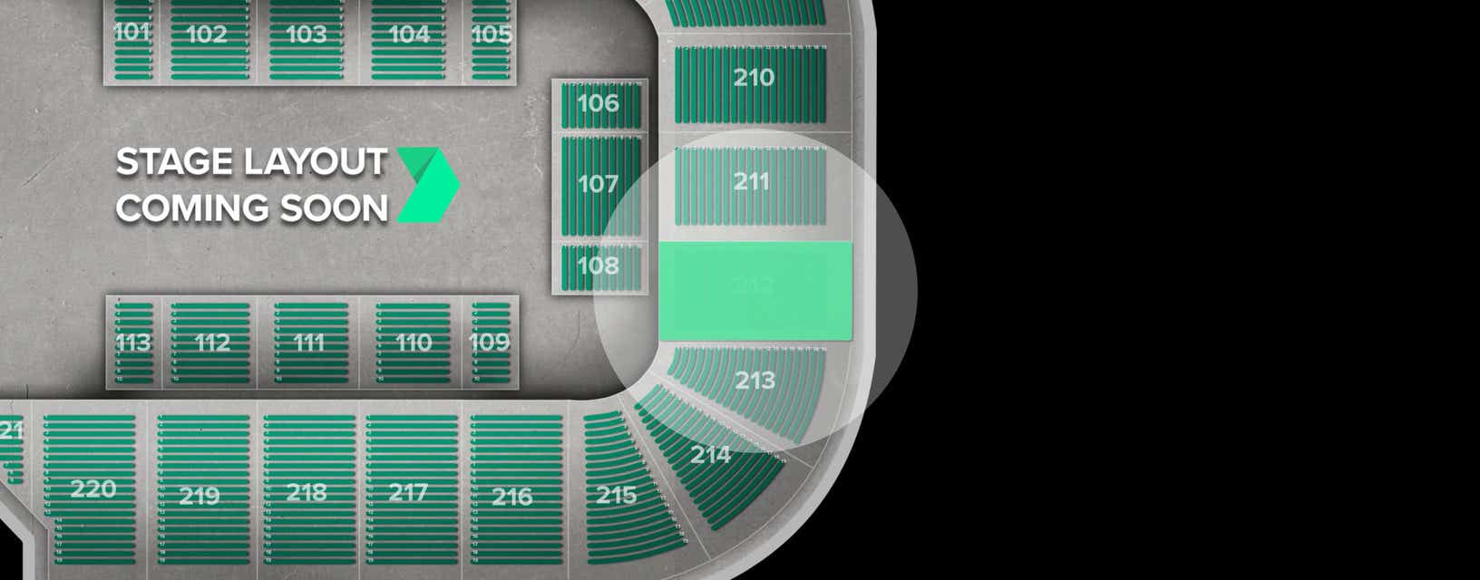 Seat view from Upper