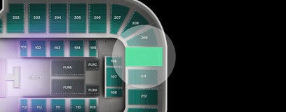 Seat view from Upper