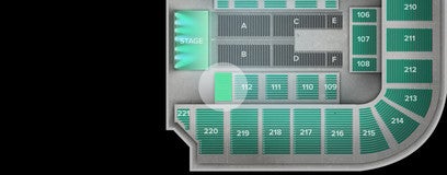 Seat view from Lower