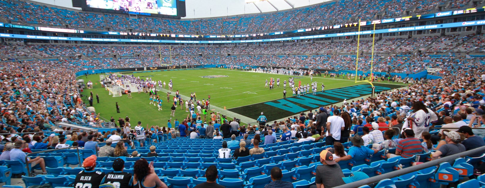 Seat view from Lower End Zone