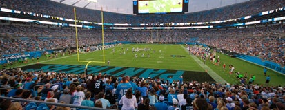 Seat view from Lower End Zone