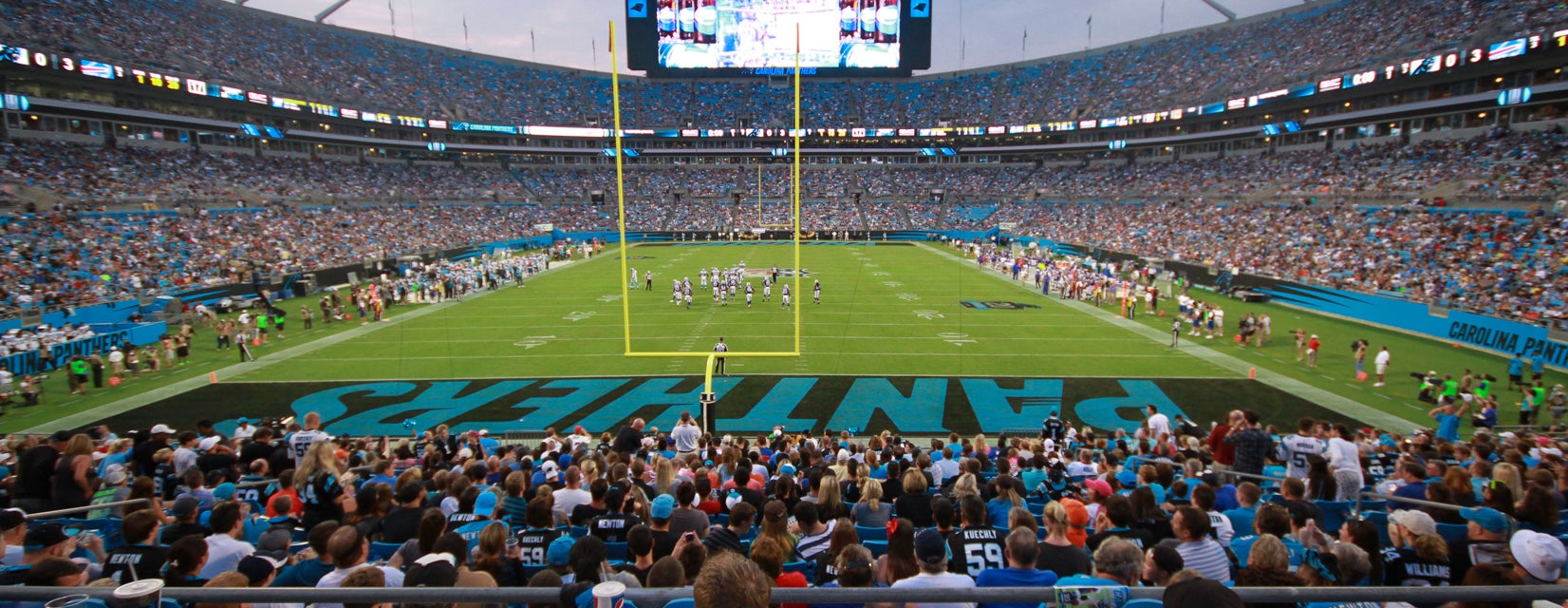Seat view from Lower End Zone