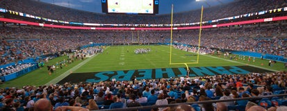 Seat view from Lower End Zone
