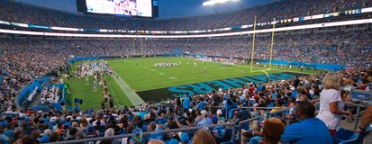 Seat view from Lower End Zone