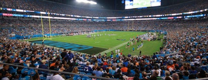 Seat view from Lower End Zone