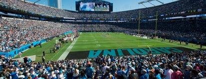 Seat view from Middle End Zone