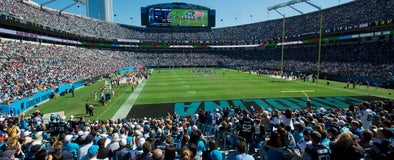 Seat view from Middle End Zone