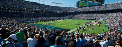 Seat view from Middle End Zone