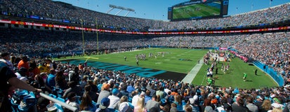 Seat view from Middle End Zone