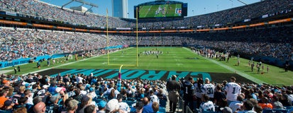 Seat view from Middle End Zone