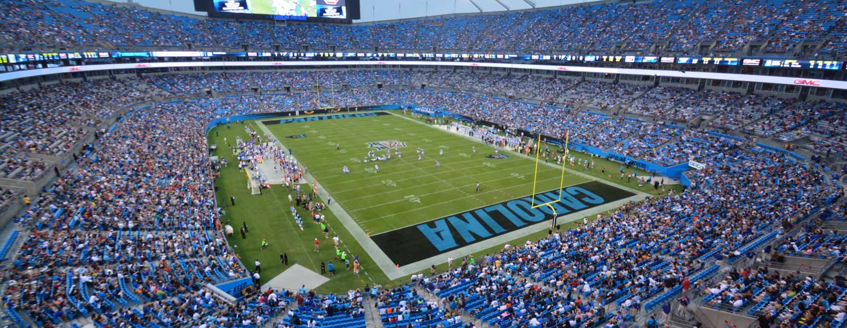 Seat view from Upper End Zone