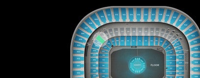 Seat view from Club III