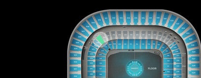 Seat view from Club III