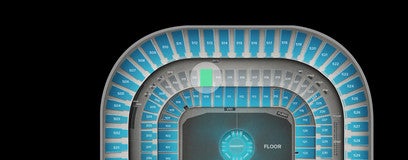 Seat view from Club II