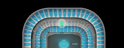 Seat view from Club I