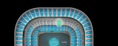 Seat view from Club II