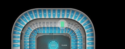 Seat view from Club II