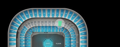 Seat view from Club III