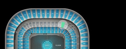 Seat view from Club III