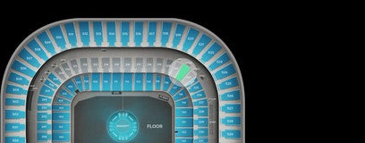 Seat view from Club III