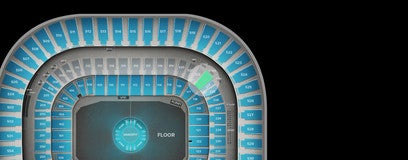 Seat view from Club III