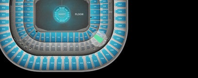 Seat view from Club III