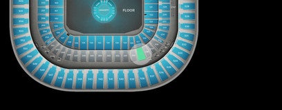 Seat view from Club III