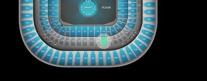 Seat view from Club II