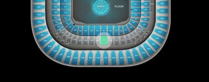 Seat view from Club I