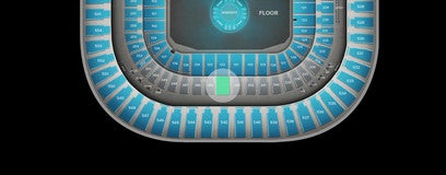 Seat view from Club I