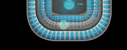 Seat view from Club II